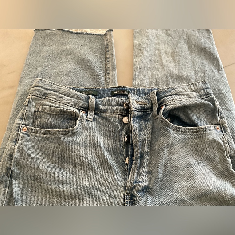Wild Fable Highest Rise Straight Sz 10 - Picture 4 of 6